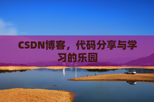 CSDN博客,代码分享与学习的乐园
